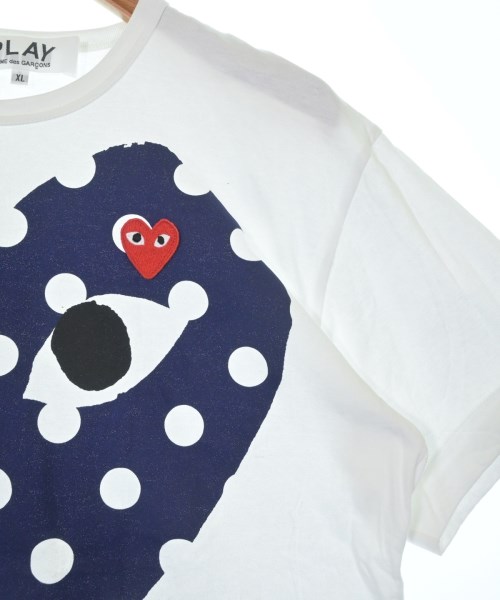 PLAY COMME des GARCONS（プレイコムデギャルソン）Tシャツ・カットソー 白 サイズ:XL メンズ/2200660907093