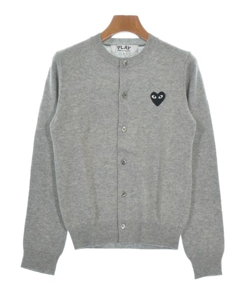 PLAY COMME des GARCONS(プレイコムデギャルソン)カーディガン グレー サイズ:S/2200652961225