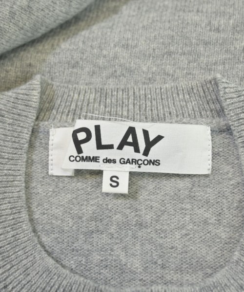 PLAY COMME des GARCONS（プレイコムデギャルソン）カーディガン グレー サイズ:S レディース/2200652961225