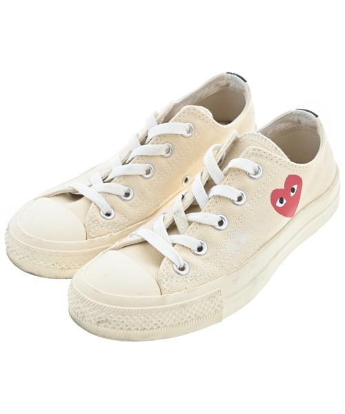 PLAY COMME des GARCONS(プレイコムデギャルソン)スニーカー 白 サイズ:23cm/2200652961553