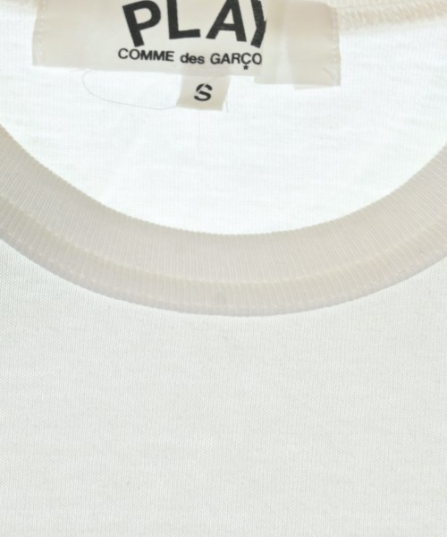 PLAY COMME des GARCONS（プレイコムデギャルソン）Tシャツ・カットソー 白 サイズ:S レディース/2200660297019