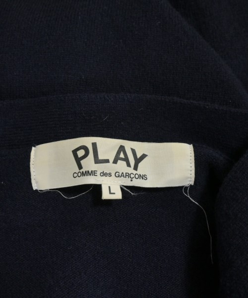PLAY COMME des GARCONS（プレイコムデギャルソン）カーディガン 紺 サイズ:L メンズ/2200661211083