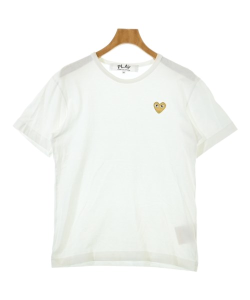 PLAY COMME des GARCONS(プレイコムデギャルソン)Tシャツ・カットソー 白 サイズ:M/2200661446249