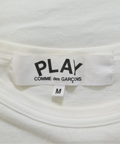 PLAY COMME des GARCONS（プレイコムデギャルソン）Tシャツ・カットソー 白 サイズ:M メンズ/2200661446249