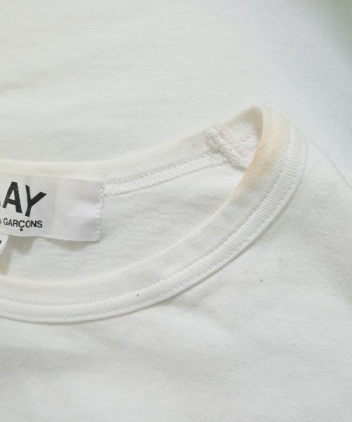 PLAY COMME des GARCONS（プレイコムデギャルソン）Tシャツ・カットソー 白 サイズ:M メンズ/2200661446249