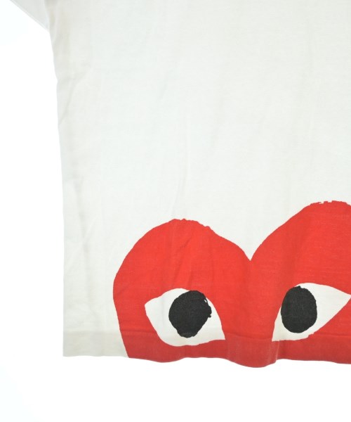 PLAY COMME des GARCONS（プレイコムデギャルソン）Tシャツ・カットソー 白 サイズ:L メンズ/2200661446263