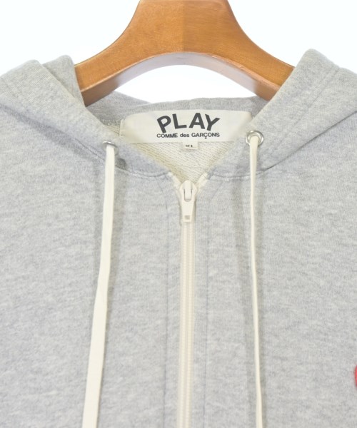 PLAY COMME des GARCONS（プレイコムデギャルソン）パーカー グレー サイズ:XL メンズ/2200662005018