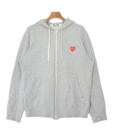 PLAY COMME des GARCONS（プレイコムデギャルソン）パーカー グレー サイズ:XL メンズ/2200662005018