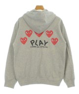 PLAY COMME des GARCONS（プレイコムデギャルソン）パーカー グレー サイズ:M メンズ/2200710586025