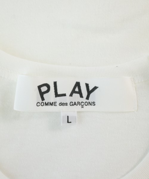 PLAY COMME des GARCONS（プレイコムデギャルソン）Tシャツ・カットソー 白 サイズ:L メンズ/2200710586032