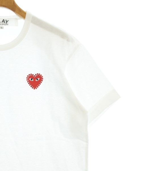 PLAY COMME des GARCONS（プレイコムデギャルソン）Tシャツ・カットソー 白 サイズ:L メンズ/2200710586032