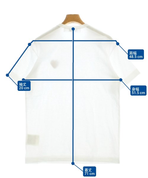 PLAY COMME des GARCONS（プレイコムデギャルソン）Tシャツ・カットソー 白 サイズ:L メンズ/2200710586032