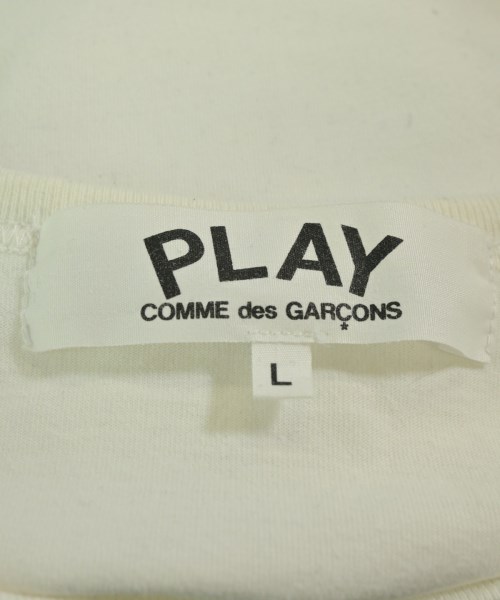 PLAY COMME des GARCONS（プレイコムデギャルソン）Tシャツ・カットソー 白 サイズ:L メンズ/2200711929012