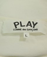 PLAY COMME des GARCONS（プレイコムデギャルソン）Tシャツ・カットソー 白 サイズ:L メンズ/2200711929012