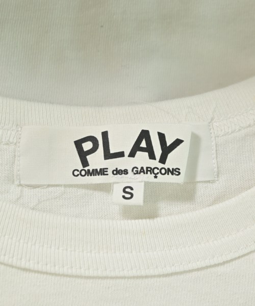 PLAY COMME des GARCONS（プレイコムデギャルソン）Tシャツ・カットソー 白 サイズ:S レディース/2200712069014