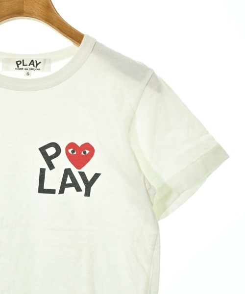 PLAY COMME des GARCONS（プレイコムデギャルソン）Tシャツ・カットソー 白 サイズ:S レディース/2200712069014