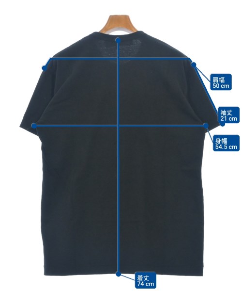 PLAY COMME des GARCONS（プレイコムデギャルソン）Tシャツ・カットソー 黒 サイズ:XXL メンズ/2200712172011
