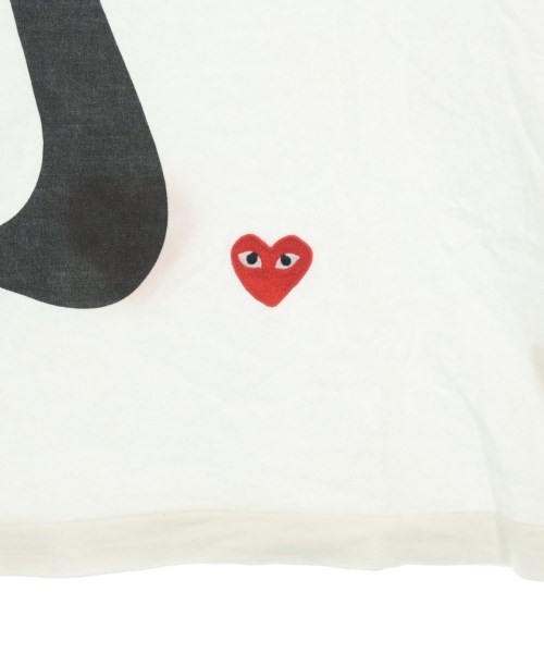 PLAY COMME des GARCONS（プレイコムデギャルソン）Tシャツ・カットソー 白 サイズ:M メンズ/2200708723210