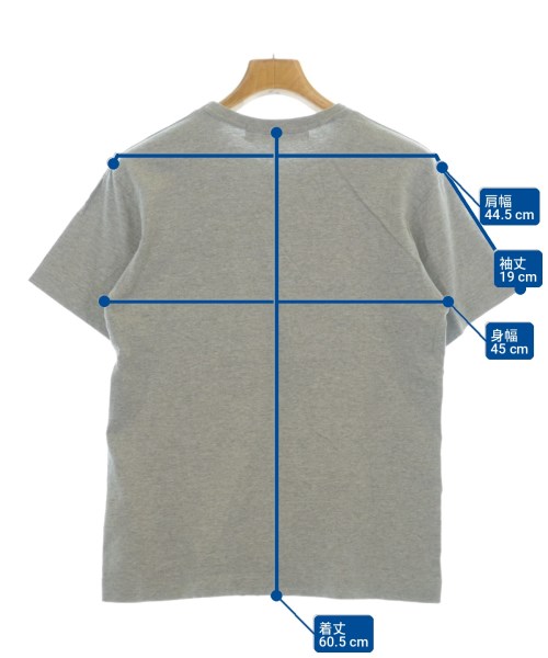 PLAY COMME des GARCONS（プレイコムデギャルソン）Tシャツ・カットソー グレー サイズ:M メンズ/2200709516033