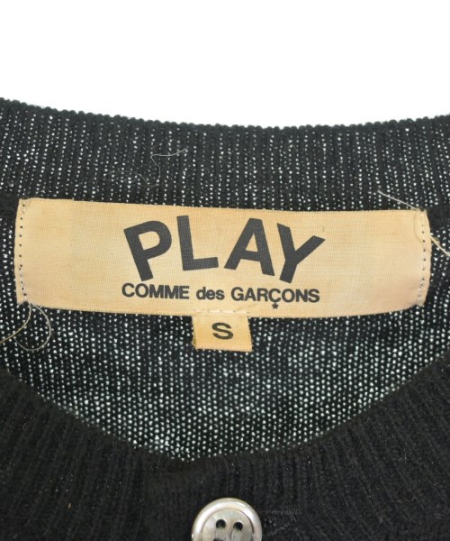 PLAY COMME des GARCONS（プレイコムデギャルソン）カーディガン 黒 サイズ:S レディース/2200708589175