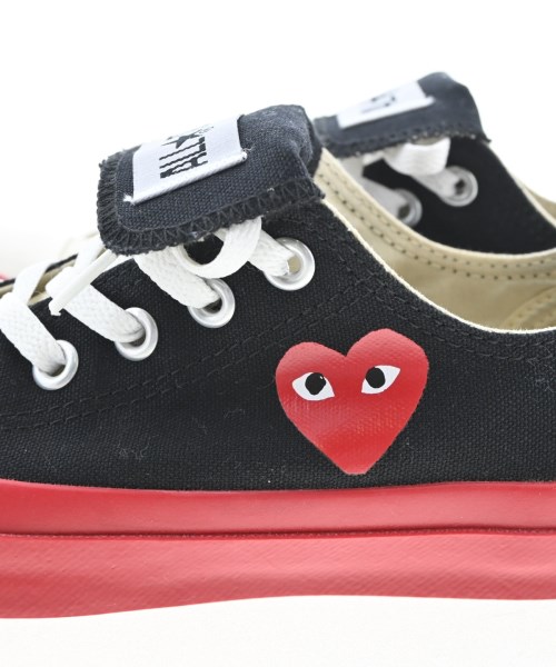 PLAY COMME des GARCONS（プレイコムデギャルソン）スニーカー 黒 サイズ:24cm レディース/2200709944010