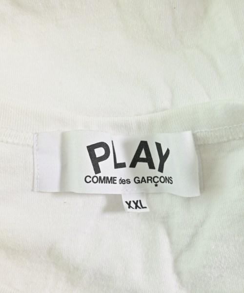 PLAY COMME des GARCONS（プレイコムデギャルソン）Tシャツ・カットソー 白 サイズ:XXL メンズ/2200714708027