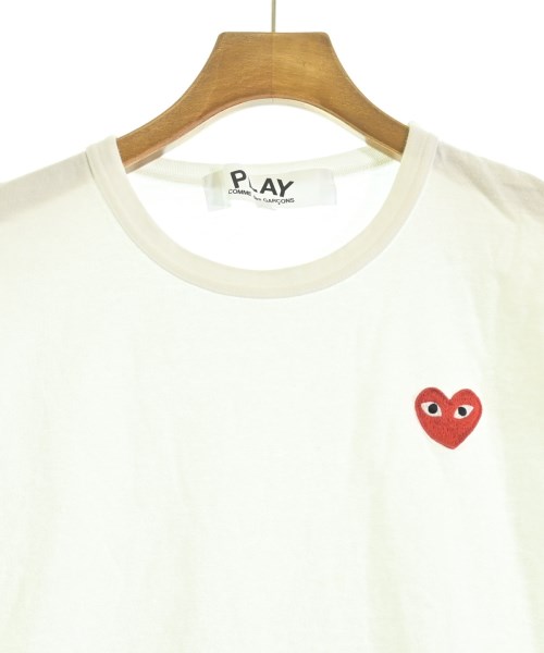 PLAY COMME des GARCONS（プレイコムデギャルソン）Tシャツ・カットソー 白 サイズ:XXL メンズ/2200714708027