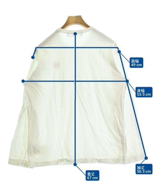 PLAY COMME des GARCONS（プレイコムデギャルソン）Tシャツ・カットソー 白 サイズ:XXL メンズ/2200714708027
