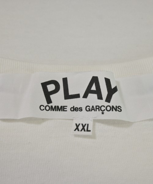 PLAY COMME des GARCONS（プレイコムデギャルソン）Tシャツ・カットソー 白 サイズ:XXL メンズ/2200715002025