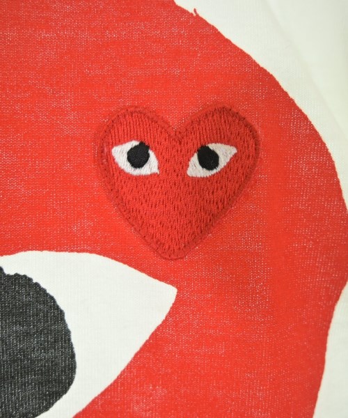 PLAY COMME des GARCONS（プレイコムデギャルソン）Tシャツ・カットソー 白 サイズ:S レディース/2200715249031