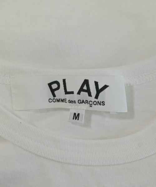 PLAY COMME des GARCONS（プレイコムデギャルソン）Tシャツ・カットソー 白 サイズ:M メンズ/2200715258040
