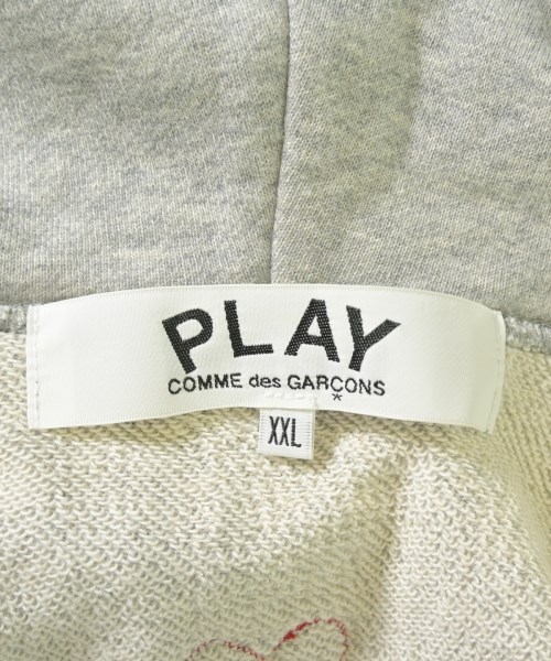 PLAY COMME des GARCONS（プレイコムデギャルソン）パーカー グレー サイズ:XXL メンズ/2200713520057