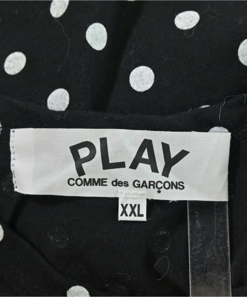 PLAY COMME des GARCONS（プレイコムデギャルソン）Tシャツ・カットソー 黒 サイズ:XXL メンズ/2200716080053