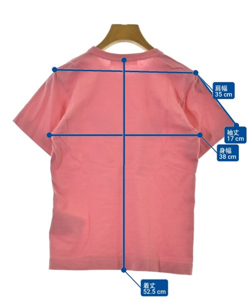 PLAY COMME des GARCONS（プレイコムデギャルソン）Tシャツ・カットソー ピンク サイズ:S レディース/2200713129045