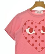 PLAY COMME des GARCONS（プレイコムデギャルソン）Tシャツ・カットソー ピンク サイズ:S レディース/2200713129045