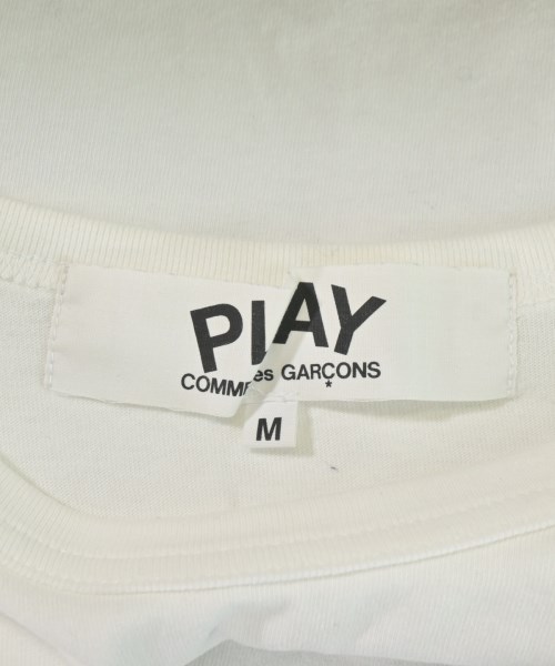 PLAY COMME des GARCONS（プレイコムデギャルソン）Tシャツ・カットソー 白 サイズ:M レディース/2200712024044