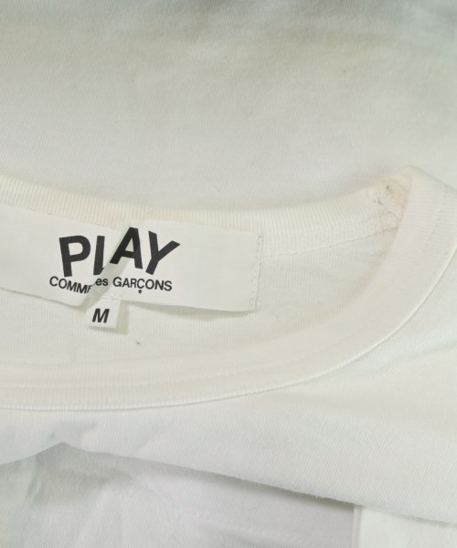 PLAY COMME des GARCONS（プレイコムデギャルソン）Tシャツ・カットソー 白 サイズ:M レディース/2200712024044