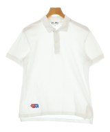 PLAY COMME des GARCONS（プレイコムデギャルソン）ポロシャツ 白 サイズ:M メンズ/2200711701038