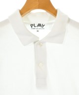 PLAY COMME des GARCONS（プレイコムデギャルソン）ポロシャツ 白 サイズ:M メンズ/2200711701038