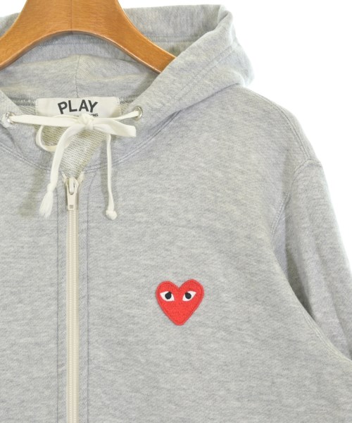 PLAY COMME des GARCONS（プレイコムデギャルソン）パーカー グレー サイズ:L レディース/2200717518012