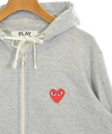 PLAY COMME des GARCONS（プレイコムデギャルソン）パーカー グレー サイズ:L レディース/2200717518012