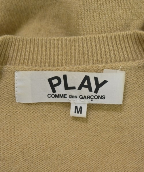 PLAY COMME des GARCONS（プレイコムデギャルソン）カーディガン ベージュ サイズ:M レディース/2200713767032