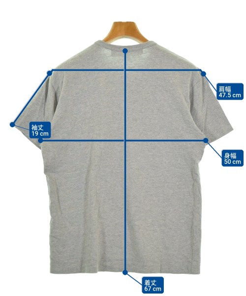 PLAY COMME des GARCONS（プレイコムデギャルソン）Tシャツ・カットソー グレー サイズ:L メンズ/2200713767070