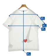 PLAY COMME des GARCONS（プレイコムデギャルソン）Tシャツ・カットソー 白 サイズ:XL メンズ/2200717620036