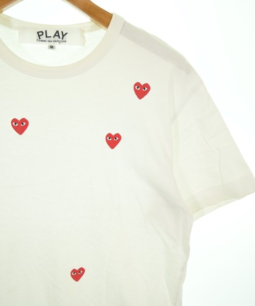 PLAY COMME des GARCONS（プレイコムデギャルソン）Tシャツ・カットソー 白 サイズ:M レディース/2200714769080