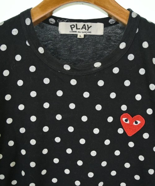 PLAY COMME des GARCONS（プレイコムデギャルソン）Tシャツ・カットソー 黒 サイズ:L レディース/2200714769097