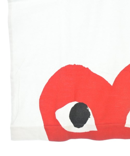 PLAY COMME des GARCONS（プレイコムデギャルソン）Tシャツ・カットソー 白 サイズ:L レディース/2200715139080