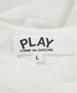 PLAY COMME des GARCONS（プレイコムデギャルソン）Tシャツ・カットソー 白 サイズ:L レディース/2200715139080