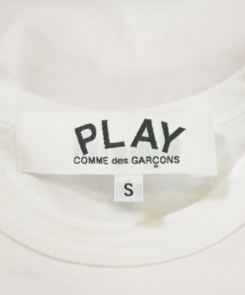 PLAY COMME des GARCONS（プレイコムデギャルソン）Tシャツ・カットソー 白 サイズ:S レディース/2200715139097