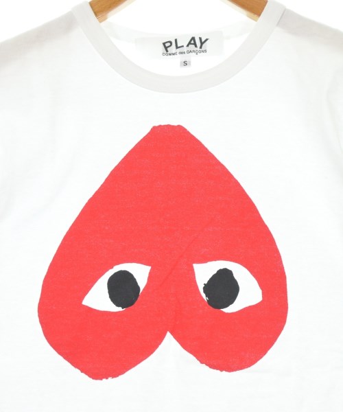 PLAY COMME des GARCONS（プレイコムデギャルソン）Tシャツ・カットソー 白 サイズ:S レディース/2200715139097